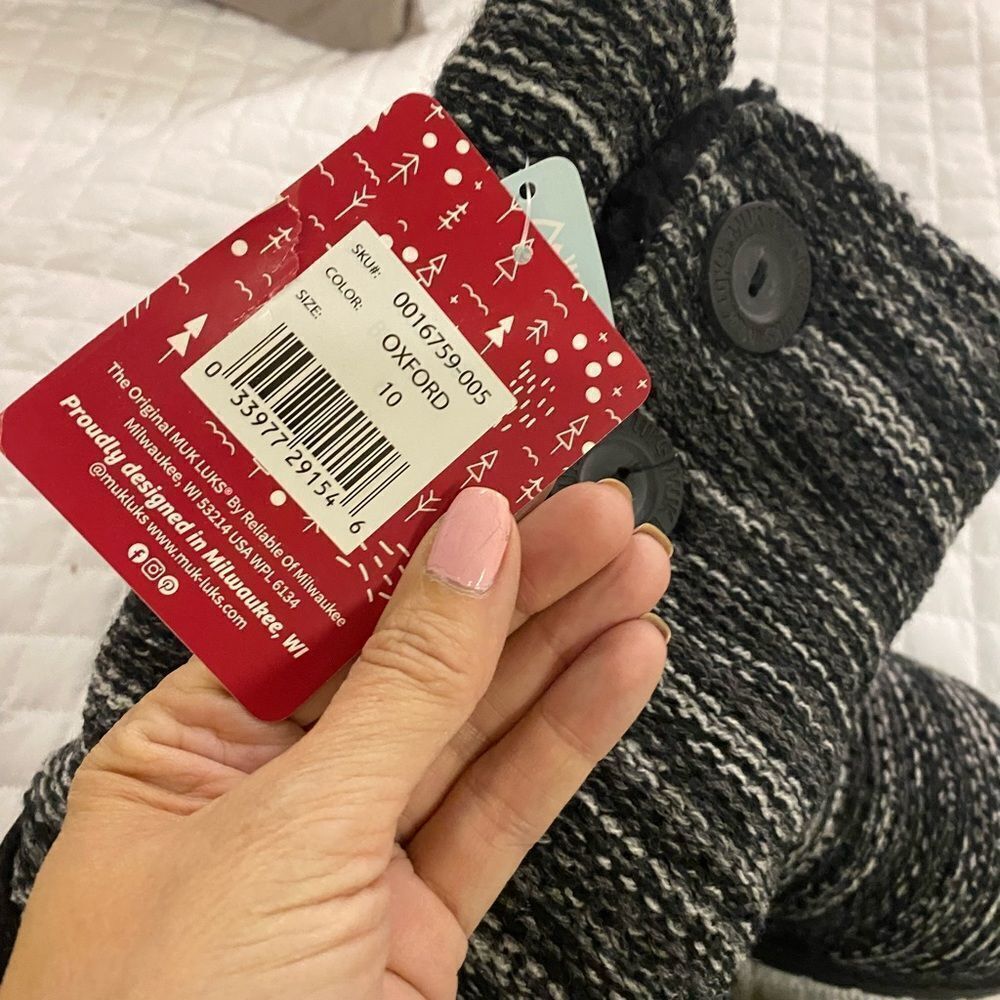 COPY - New Muk Luks Sweater Boots Sz 10 - Picture 2 of 6